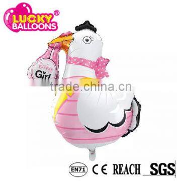 2015 New design EN71 approved baby boy baby girl newborn foil helium balloon