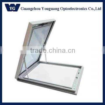 Wall mounting lockable slim outdoor display light boxes signs