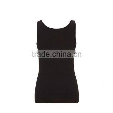 High Quality New Style Sexy Sports Women Blank Singlets in Cotton photo-3