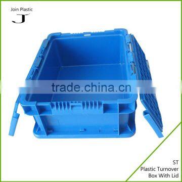 plastic storage box stackable attach lid