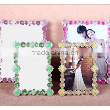 Fashion style unique hot sale art crafts slate photo frame