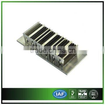 customized Aluminum Module Heatsink of LED street light with heat pipe