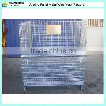 Half Open Collapsible Welded Mesh Container photo-4