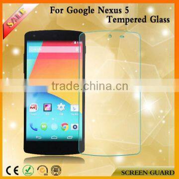 9H Anti-scratch Tempered Glass Screen Protector For Google Nexus 5