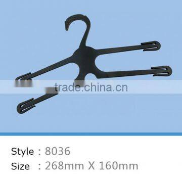 Special Desgn 2 Pack Plastic Clothes Hanger for Underwear and Bra photo-3