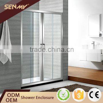 Sales Promotion Aluminum Parts Tempered Glass 600mm Shower Door