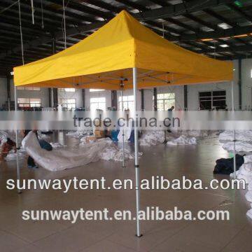 3x3m folding gazebo with polyester roof