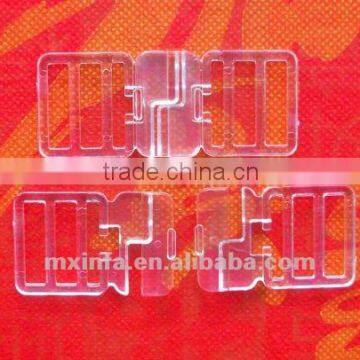 Adjustable swimwear clear back clasp