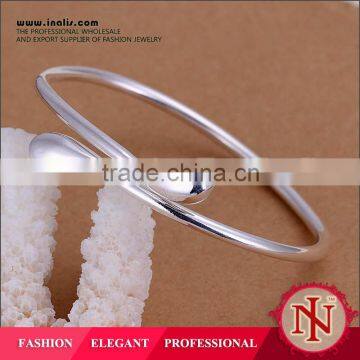 Factory price Handmade indian silver bangles LKNSPCB005