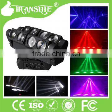 factory price led spot light 4in1 RGBW 8*10W led stage lighting effect spider light led moving beam spider light