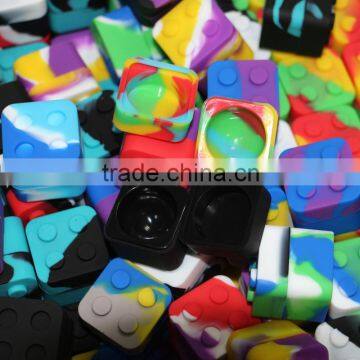 Square 9ml Silicone Container Bho Extracts Silicone Dab Jar Silicone Oil Container