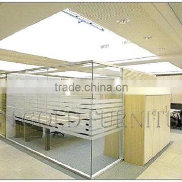 Popular Cheap Office Used Low Half Glass Wall Partition(SZ-WS587)