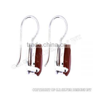 Wholesale Silver Jewelry Designers,red Onyx Earrings,wholesale Silver Jewelry Distributors photo-3
