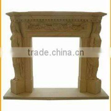 China Natural Stone Fireplace