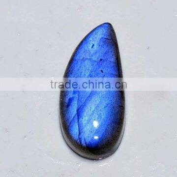 SUPERB QUALITY Natural Blue Flash Fire Labradorite Cabochon Fancy Shape 13X29MM Approx Good Quality On Whole Sale Price