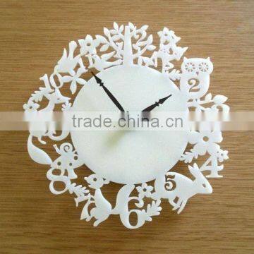 Modern White acrylic Wall Clock