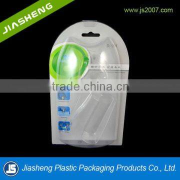 Dongguan blister Clear electronics packaging with printed card