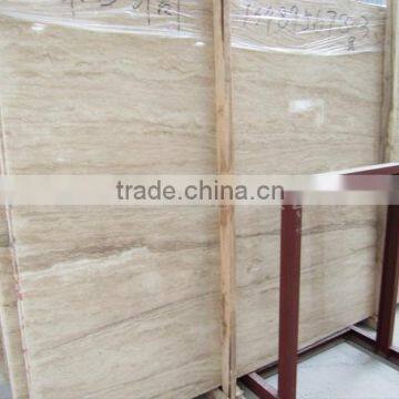 Honed surface finishing turkey beige travertine for sale