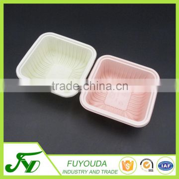 PP disposable colorful plastic lunch box