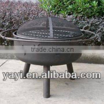 30 inch outdoor metal fire pit