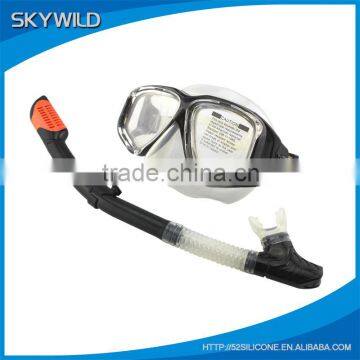 Adult silicone diving mask Professional Scuba diving mask and snorkel sets
