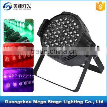 Wedding uplighter 54x3w rgbw wireless led stage wash par light
