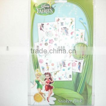 2015 new design princess sticker book set