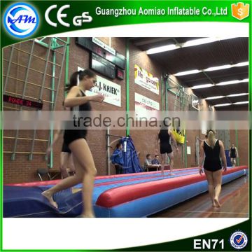 High quality air tumble track factory inflatable air track gymnastics for sale