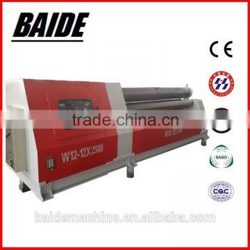 CNC 4 roller plate rolling machine