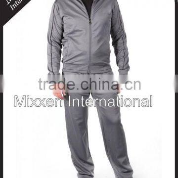 Track Suit Gray Plain