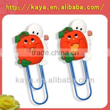 Promotional wholesale plastic custom shape paper clips