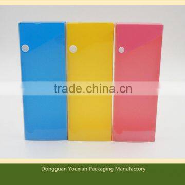 Colorful PP packaging box for gifts packaging , cosmetic items , promotion items , cellphone accessories