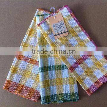 Waffle weave tea towel for factory price