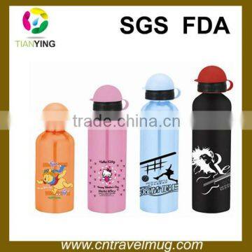 printed sport Aluminum drinking bike water bottles