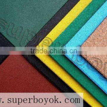 Outdoor Rubber Kids Play Area Flooring 1-8j