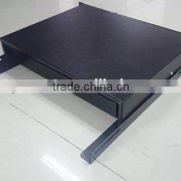 2u rack iron mounted drawer