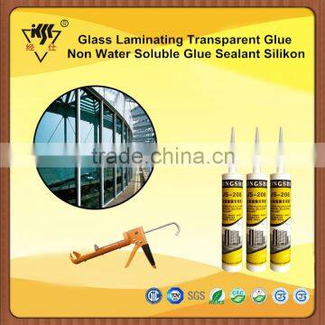 Non Water Soluble Glue Glass Laminating Transparent Glue Sealant Silikon