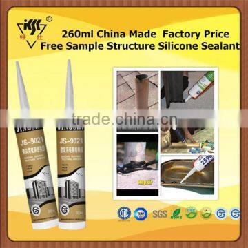 260ml China Made Factory Price Free Sample Structure Silicone Sealant