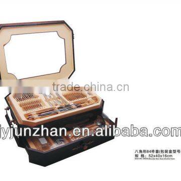 Flatware 84pcs of stainless steel 430 material and food certificate--direct factory sell in Guangdong China