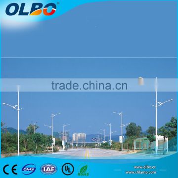 Single/double brackets h3.2m street lighting pole price