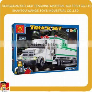 kid toy intelligence toy truck building blocks