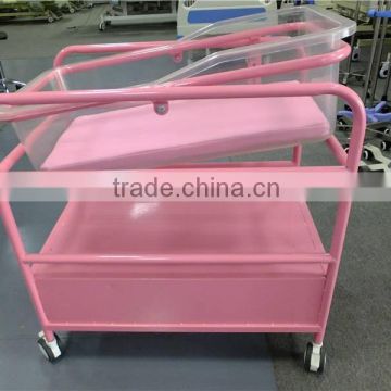 Hospital Furniture Economic baby bed crib infant hospital bed acrylic cot bed