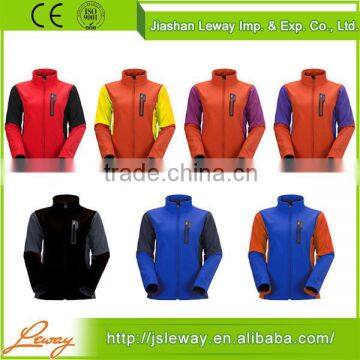 2014 Custom high quality fashion lightweight windbreaker jackets for women