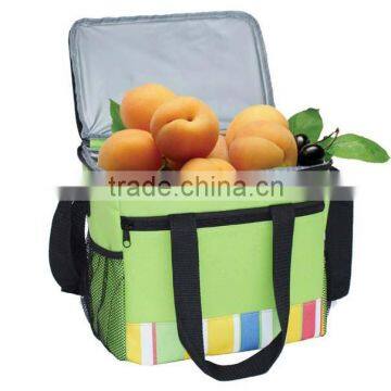 Promotional Oxford Double Layer Cooler Bag With Long Shoulder Strap