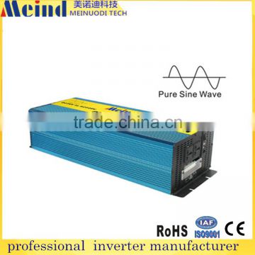 solar off grid inverter manufacturer DC12V to AC220V 5000W-6000W Pure sine wave inverter with Battery charger