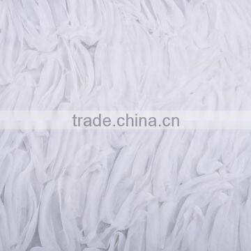 Hot Sale Chiffon Ribbon Embroidery Lace Embroidery Fabric photo-3