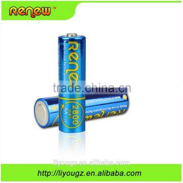 New Brand !!!RENEW AA 1200 Cycle 2800mAh NI-MH Rechargeable Battery photo-5