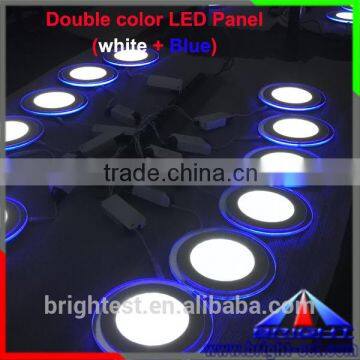 Top quality 2015 led panel White+Blue, 16watt led light panel excellent manufacturer china