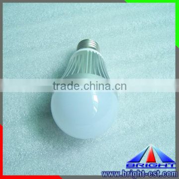 6W LED Bulb, 460Lm/440Lm/420Lm, Ra>80, Silver/Black Shell Color LED Bulb Lighting