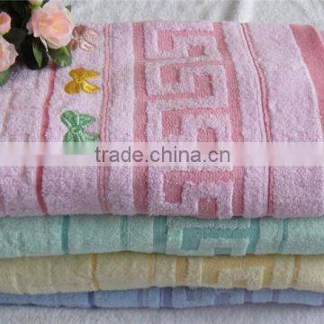 100% cotton embroidered towel set embroidery towel factory supplier STY-854